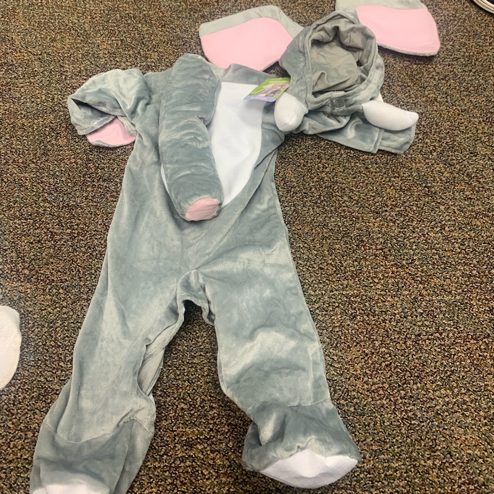 Elephant Halloween costume 0-6 month